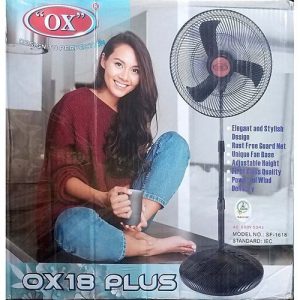 Ox 18" STANDING ELECTRIC FAN - 18 Inches