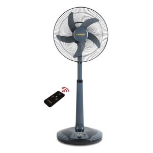 Qasa Quality 18” Rechargeable Standing Fan With Remote Control